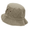thumbnail image 3 of G.O.A.T Embroidered Bucket Hat - Natural OSFM, 3 of 5