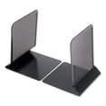 thumbnail image 2 of Metal Mesh Bookends, 5 3/8" X 6 3/4", Black | Bundle of 5 Pairs, 2 of 2