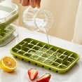 thumbnail image 3 of Ice Maker Tray,Ice Cube Tray Double Ice Cube Maker Mold Ice Freezer Tray Rugged and Tough, 3 of 12
