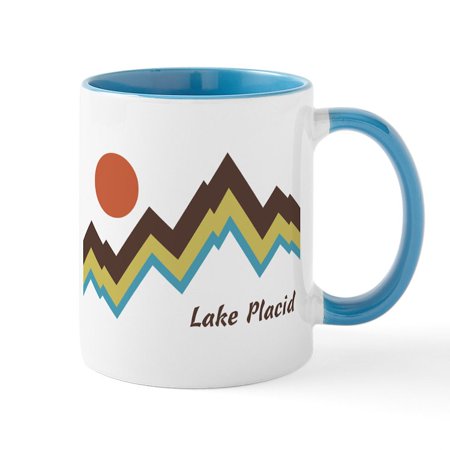 

CafePress - Lake Placid Mug - 11 oz Ceramic Mug - Novelty Coffee Tea Cup