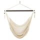 thumbnail image 1 of Silla hamaca Zimtown columpio de cuerda colgante color beige, 1 of 5