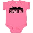 thumbnail image 3 of Inktastic Memphis Tennessee City Skyline Boys or Girls Baby Bodysuit, 3 of 5