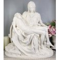 thumbnail image 5 of Large Michelangelo Vatican Catholic Reproduction Of La Pieta Statue 18.25"Tall, 5 of 6