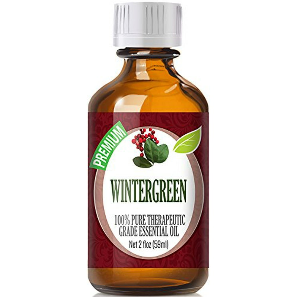 Healing Solutions Wintergreen Oil (60ml) 100 Pure, Best Therapeutic