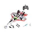 thumbnail image 4 of Avión RC de espuma con control remoto, giro de 360 degree, fácil de controlar, para volar al aire libre. Blanco 1 batería 500, 4 of 7