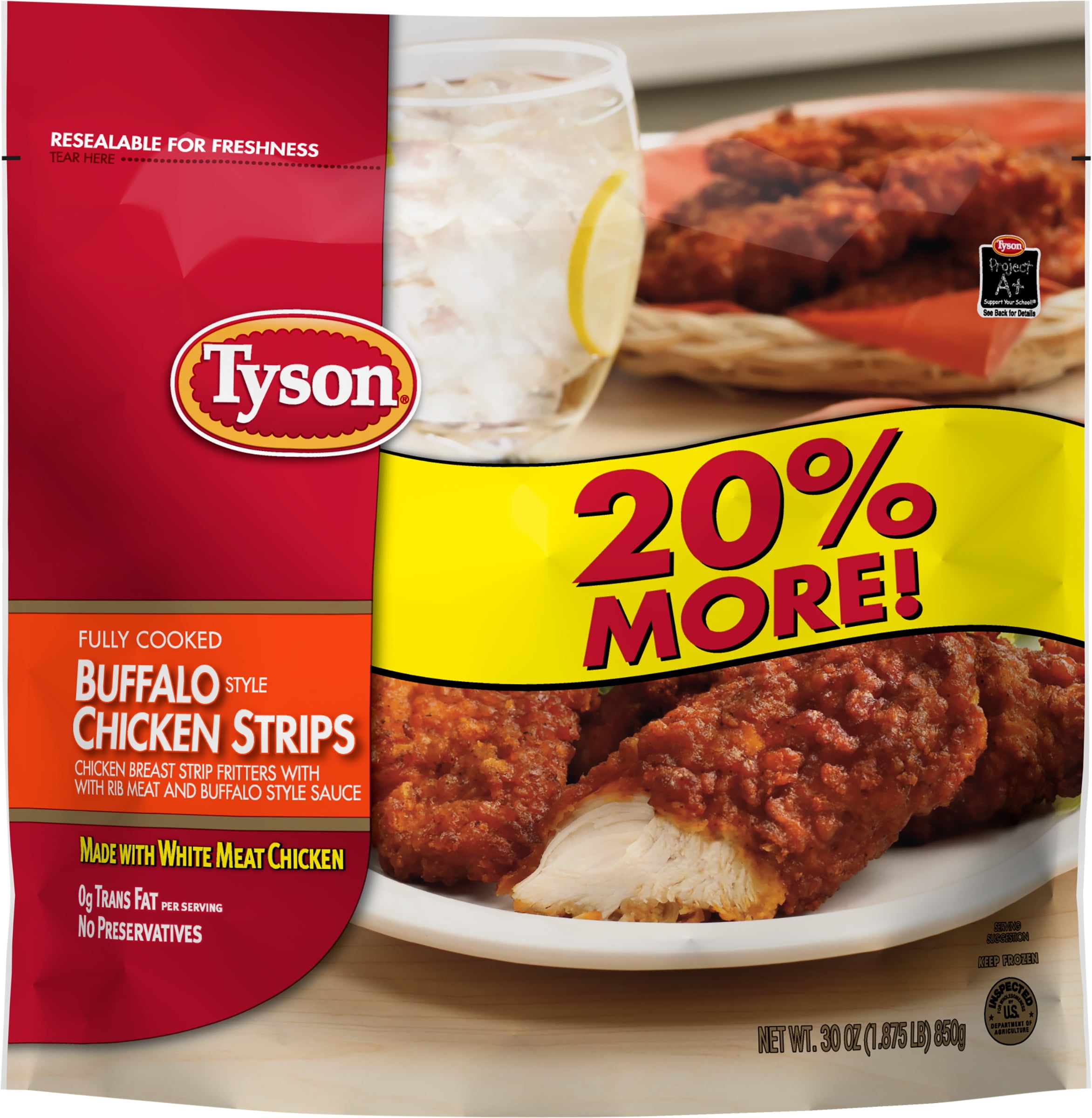 Tyson® Fully Cooked Crispy Chicken Strips, 25 Oz Ralphs, 52% OFF