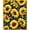 Yellow, Pattern 4, variant on ODIKA 4'x6' Machine Washable Non-Slip Area Rug, Stylish Sunflower Floor Elegant Yellow Floral for High Traffic Rug, Yellow, 100973