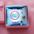 thumbnail image 3 of Reloj luminoso para niños, reloj electrónico de silicona luminoso con unicornio y pulsera (2 uds./juego), 3 of 6