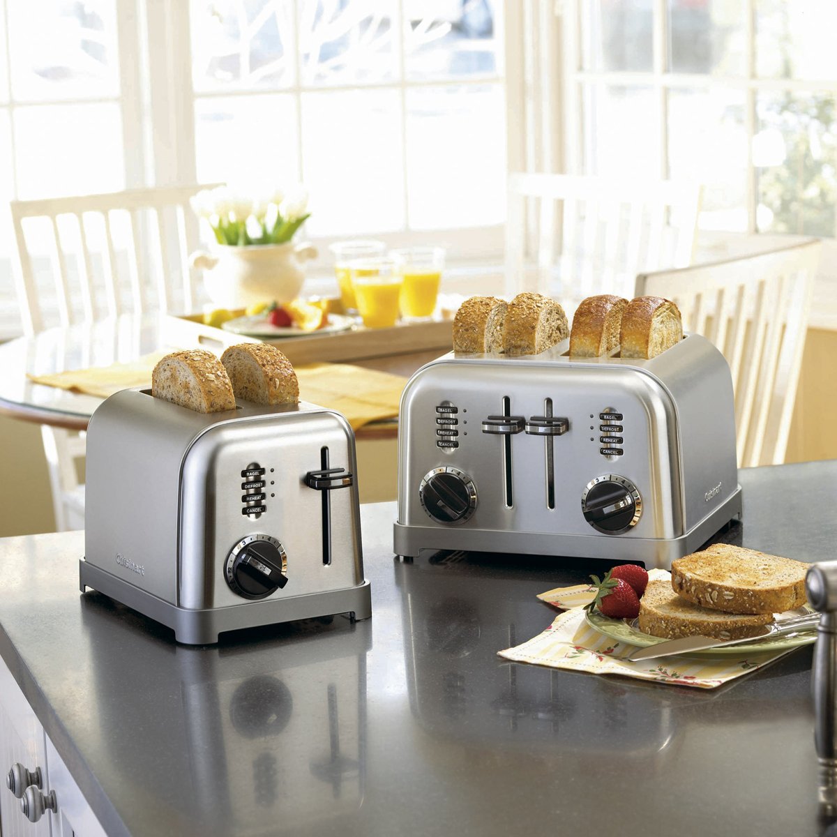 Cuisinart Brushed Stainless 4 Slice Classic Toaster - image 3 of 6