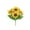 Yellow, variant on Artificial Sunflowers Bunches with Stems for Faux Floral Arrangements, Fake Sunflowers for Home Decor, Kitchen, Table Centerpieces, and Wedding Decor (11.8x7.87 in)
