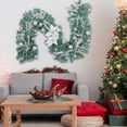 thumbnail image 1 of Adornos colgantes para puerta de Navidad de ratán con efectos de iluminación para sala de estar, mostrador, puerta, pared, ventana, adornos para árboles de Navidad, bolas de plástico colgantes, 1 of 6