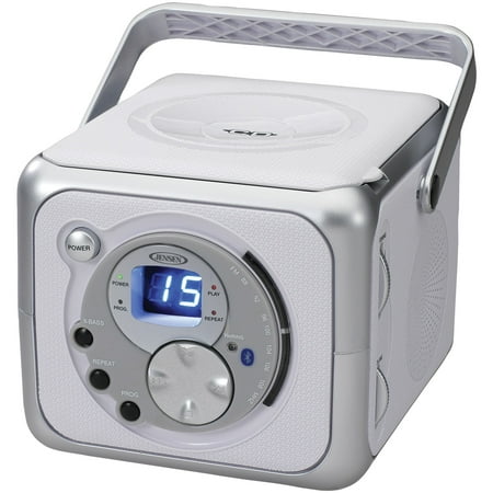 JENSEN CD-555A Portable Bluetooth Music System with CD