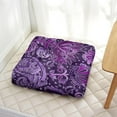 thumbnail image 3 of Boho Meditation Pillow, Paisley Square Floor Cushion for Yoga Sitting and Relaxation 22 x 22, 3 of 7