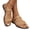 khaki, variant on Women's Flat Sandals Casual Summer Slip On Sandals Comfortable Walking Shoes