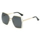 thumbnail image 1 of Gafas de sol huecas transfronterizas, gafas de sol modernas de montura grande, hechas de metal, 1 of 5