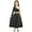 Black, variant on iiniim Kid Girls Metallic Bell Long Sleeve Lyrical Gowns Dress Dancewear Royal Blue 14