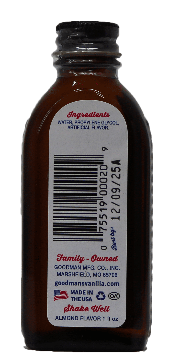 Goodman's Almond Flavor Artificial, 1 fl oz