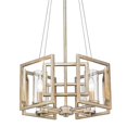 thumbnail image 1 of Golden Lighting 6068-4P WG 16 in. Marco 4 Light White Gold Pendant Ceiling Light, 1 of 1