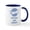White/Navy Inside, variant on CafePress - Still Plays With Airplanes - 11 oz Ceramic Mug - Novelty Coffee Tea Cup