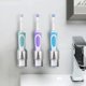 thumbnail image 4 of 2 soportes de acero inoxidable para cepillos de dientes eléctricos, adhesivos para montaje en pared, organizador de pasta de dientes, soporte duradero para baño y baño Sailing  Electrónica, 4 of 4