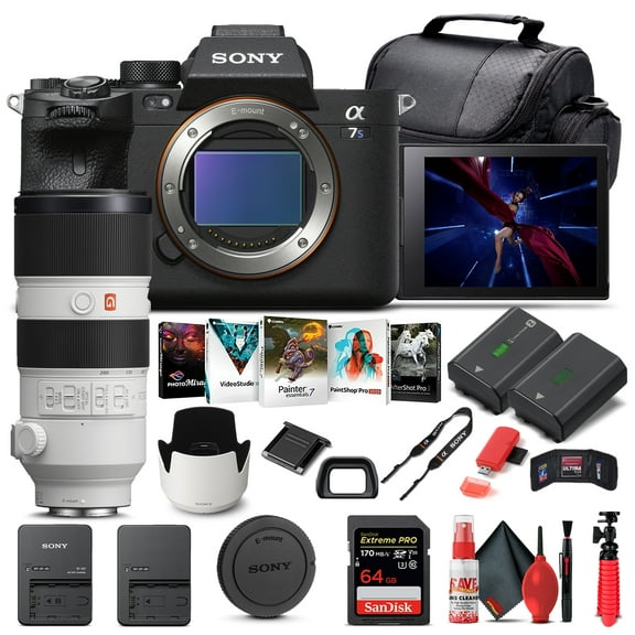 Sony Alpha a7S III Mirrorless Camera W/ Sony FE 70-200mm Lens - Basic Bundle(International Model)