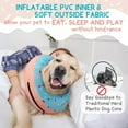 thumbnail image 3 of Supet Inflatable Dog Cone Collar Alternative After Surgery, Doggie Neck Donut Collar Recovery, Soft Dog Cone for Small Medium Large Dogs, 3 of 6
