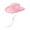 Pink, variant on KiBcsLic Cowboy Hat Adults Comfortable Cowgirl Hat for Party Favor Performance Events Green
