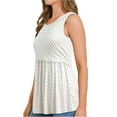 thumbnail image 6 of Bearsland Female Sleeveless Maternity Tank Tops Breastfeeding Nursing Clothes, 6 of 13