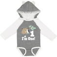thumbnail image 3 of Inktastic First Birthday Sloth 1 Year Old Boys or Girls Long Sleeve Baby Bodysuit, 3 of 5