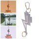 thumbnail image 5 of Dual Clip Swivels Hanger Hook para Linternas Solar (aleación Titanio), 5 of 9