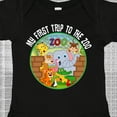 thumbnail image 4 of Inktastic 1st Trip to Zoo Animals Boys or Girls Baby Bodysuit, 4 of 5