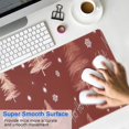 thumbnail image 4 of Long Mouse Pads for Desk,Red Christmas Tree Pattern Desk Mats on Top Of Desks, Desk Mouse Pad Extra Large with 3mm Non-Slip Base and Stitched Edge for Gaming,Office,Work,Home 31.5x11.8in, 4 of 5