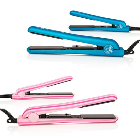 Diamond Hair Serum - Metro Set - Classic + Mini Straighteners - 1.25