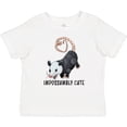 thumbnail image 3 of Inktastic Impossumbly Cute Possum Pun Boys or Girls Baby T-Shirt, 3 of 5