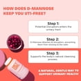 thumbnail image 3 of D Mannose Capsules With Cranberry Extract - Fast-Acting UTI Vitamin Supplement Pills - Cleanse & Flush Impurities - D-Mannose 60 Capsules, 3 of 7