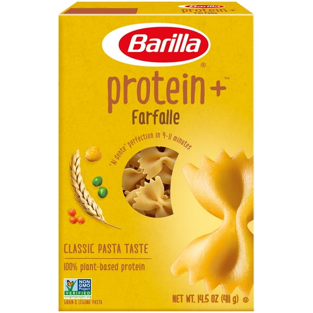 Barilla® Protein+ Grain & Legume Pasta Farfalle, 14.5 oz