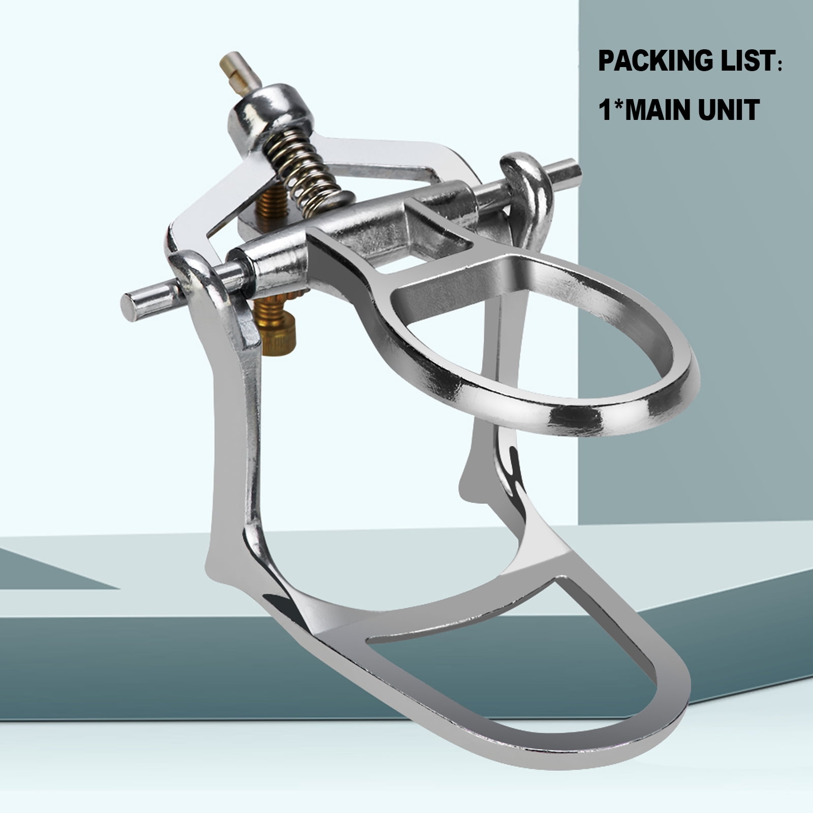 Dental Lab Adjustable Laboratory Articulator,Low Arch Denture Chrome Articulator