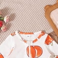 thumbnail image 5 of WIBACKER Halloween Cotton Newborn Baby Footie Pajamas, Sleep and Play Footed Zipper Sleeper for Baby , Pumpkin, 5 of 8
