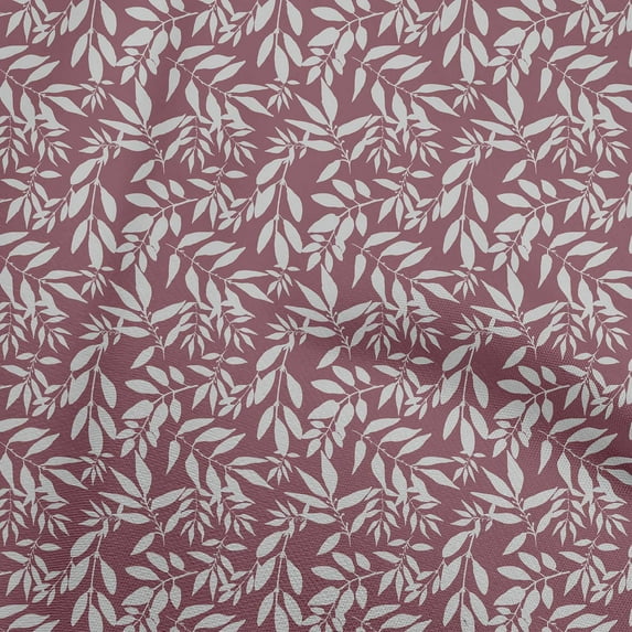 oneOone Silk Tabby Dark Magenta Fabric Floral Diy Clothing Quilting Fabric Print Fabric By Yard 42 Inch Wide-I8