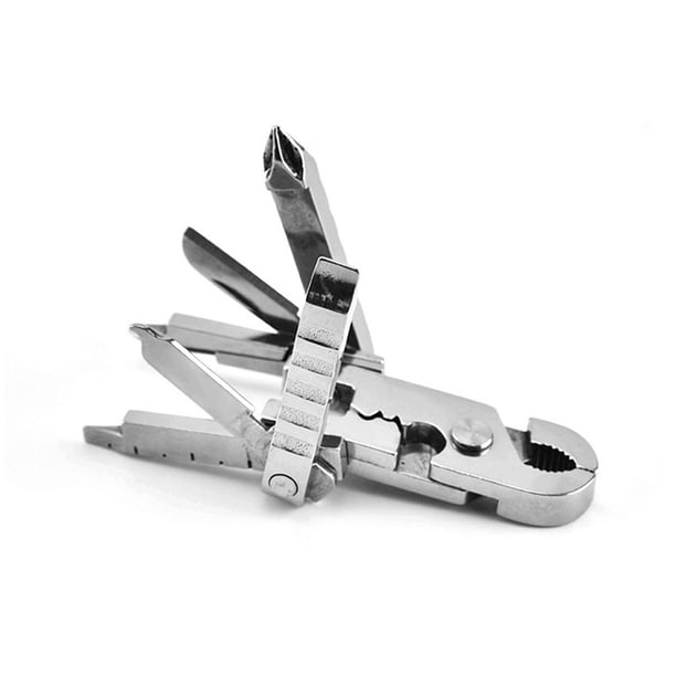Swiss Edc Tech Portable Pocket Mini 15 En 1 Alicates Plegables Destornillador Kit De Combinación Herramienta Multifunción Para Exteriores Gear,1Pc matsuzay TO002920-00
