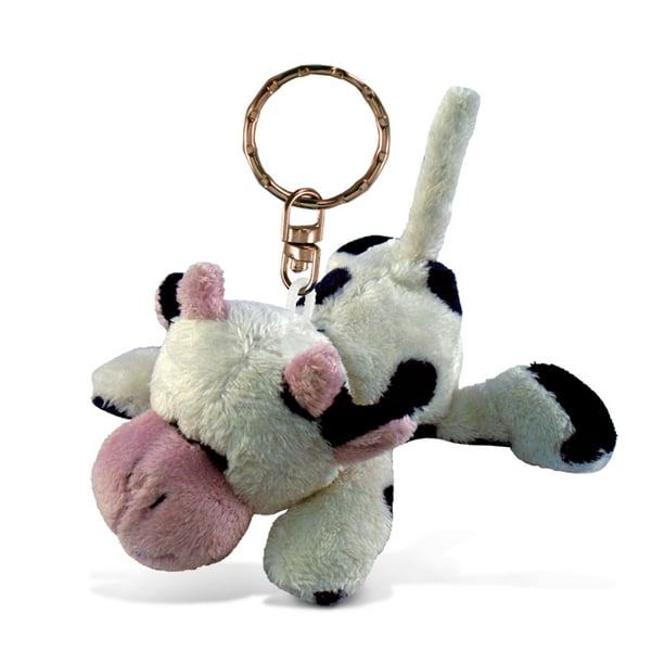 Puzzled Puzzled Kids & Adults Keyrings & Keychains Plush Cow Keychain
