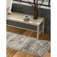 thumbnail image 4 of Unique Loom Portland Collection Area Rug - Canby (2' 7" x 10' Runner Gray/Blue), 4 of 9