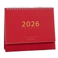 thumbnail image 2 of Dserhfy 2026 Desk Calendar Retro Style Thick Paper Time Management Planner Home Office School Daily Schedule Planner, 2 of 8