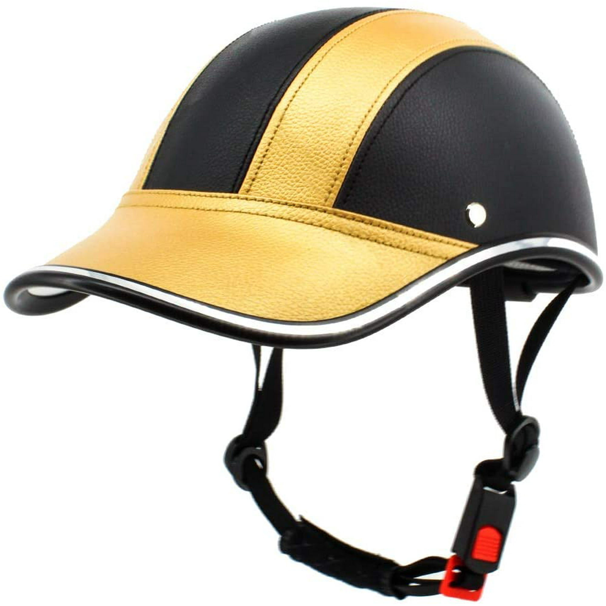 golden cycling helmet