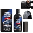 thumbnail image 1 of Plastic Trim Restorer & Coating Agent, Black Trim Restorer & Scratch Remover for Vehicles, Quick Car Plastic Interior Scratch Remover (1PCS), 1 of 7