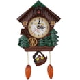 thumbnail image 2 of Cuckoo Clock Tree House Wall Clock Art Vintage Decoration for Home, 2 of 8