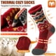 thumbnail image 4 of Calcetines de Senderismo EBMORE de Lana Merino para Mujer 5 Pares (M), 4 of 6