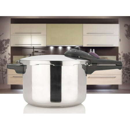 Splendid 6-Qt. Stainless Steel Pressure Cooker - Walmart.com
