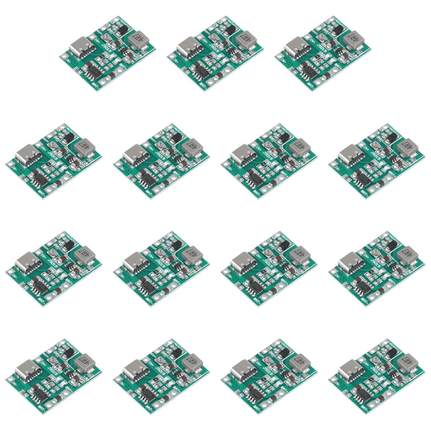 Módulo aumento DC-DC tipo C TP4056 cargador placa alimentación descarga piezas Kit DIY