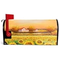 thumbnail image 2 of Magnetic Mailbox Covers Mailbox Stickers MailWraps Post Cover Sunflowers on Canvas Large Size 25.4x20.78 inch Home Decor, 2 of 5